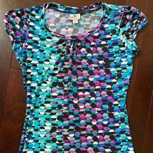 Worthington Short Sleeved Work Blouse